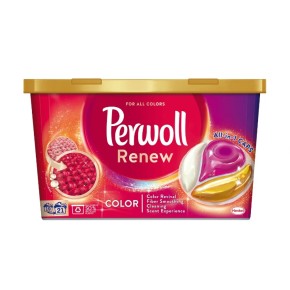 Капсулы для стирки Perwoll Renew 21 шт Для цветных вещей
