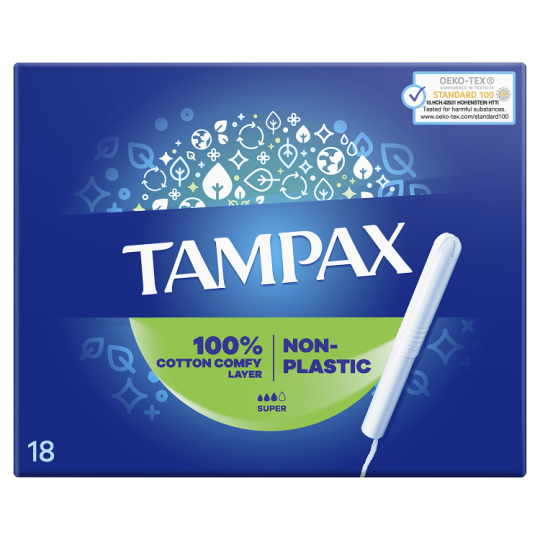 Тампони Tampax Супер Duo з аплікатором 18 штук