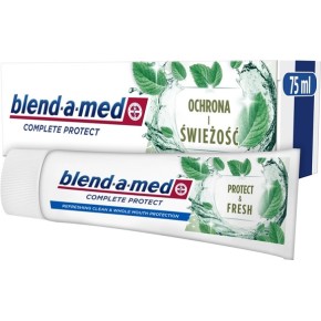 Зубна паста Blend-a-med Complete Фреш Захист та Свіжість Перцева М'ята 75 мл