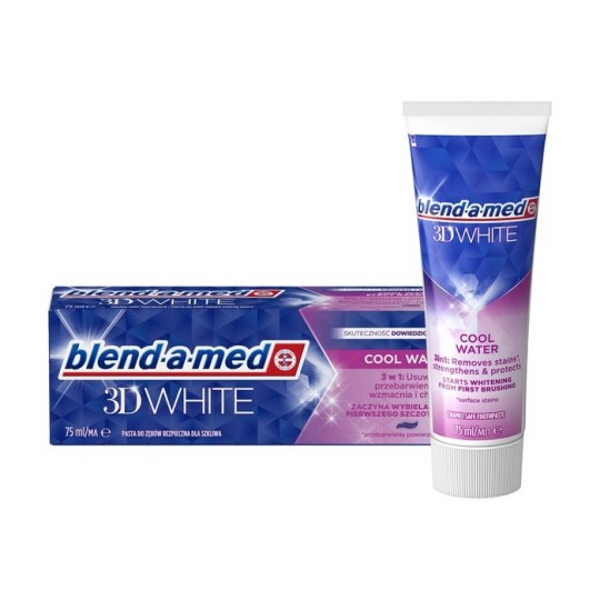 Зубна паста Blend-a-med 3D White Прохолодна вода 75 мл