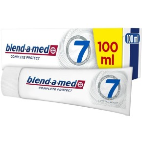 Зубна паста Blend-a-med Complete Захист 7 Кришталева Білизна 100мл
