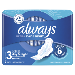 Гигиенические прокладки Always Ultra Single День и Ночь 7 штук