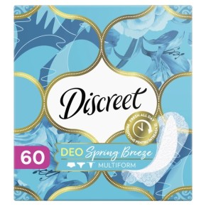 Ежедневные прокладки Discreet Deo Spring Breeze 60 штук