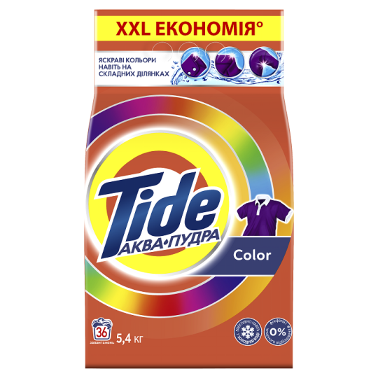 Стиральный порошок Tide Аква-пудра Color автомат 5.4 кг