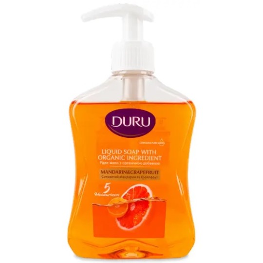 Жидкое мыло Duru мандарин и грейпфрут 300мл