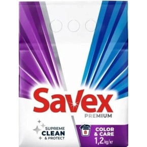 Пральний порошок Savex Automat Premium Color & Care 1,2 кг