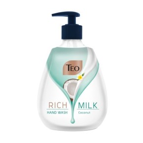 Рідке мило Teo Rich Milk Coconut 400 мл