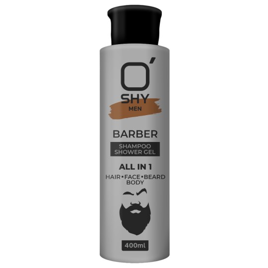 Шампунь-гель для душа O'shy All in 1 Men Barber Shampoo Shower Gel 400 мл