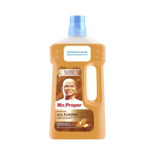 Миючий засіб Mr. Proper для підлоги та стін Wood Floor Кедр та мандарин 1 л