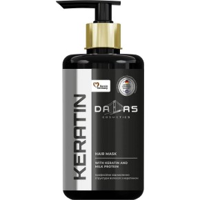 Маска для волос Dalas Keratin с кератином и молочным протеином 900 мл