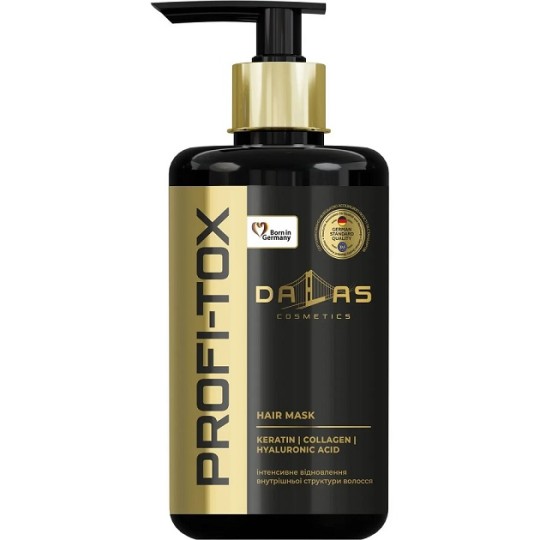Маска для волос Dalas Profi-tox с кератином, коллагеном и гиалуроновой кислотой 900 мл