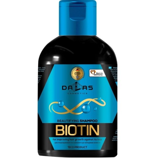 Шампунь Dallas Biotin Beautifying с биотином для стимулирования роста волос 1 л