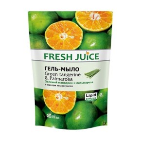 Жидкое мыло Fresh Juice Зеленый мандарин и пальмароза 460 мл
