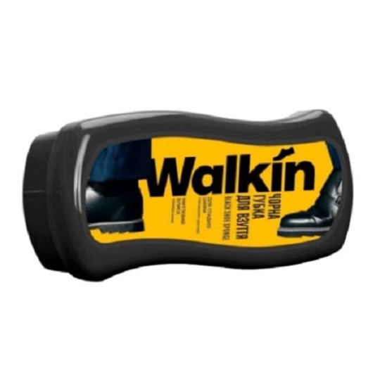 Губка-хвиля Walkin для взуття з гладкої шкіри чорна (18)
