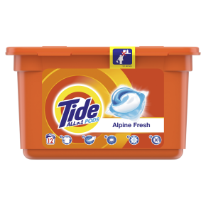 Капсули для прання Tide All-in-1 Альпійська свіжість 12 штук