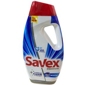 Гель для прання Savex Premium White 1.8 л