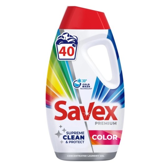 Гель для стирки Savex Premium Color 1.8 л