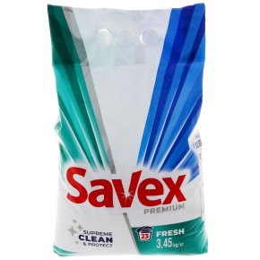 Стиральный порошок Savex Fresh 3.45 кг