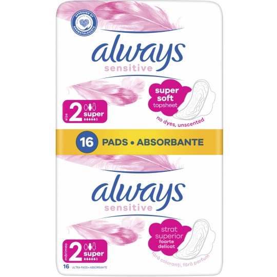 Прокладки гигиенические Always Ultra Sensitive Super Plus 16 шт