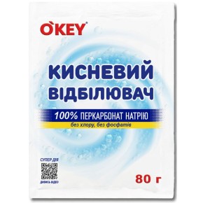 Кисневий відбілювач O'key 100% 80 г