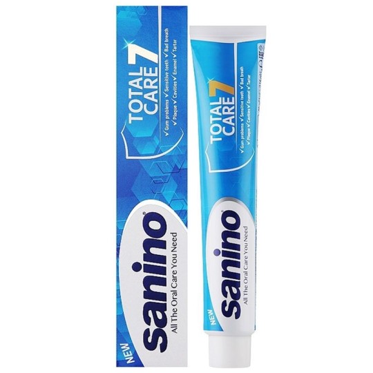 Зубная паста Sanino total care комплексный уход 90 мл (SN1T169)