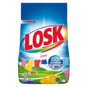 Пральний порошок Losk Color 2.4 кг