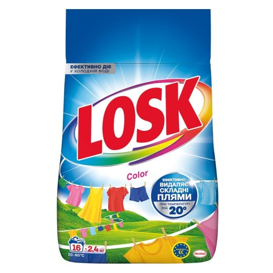 Пральний порошок Losk Color 2.4 кг