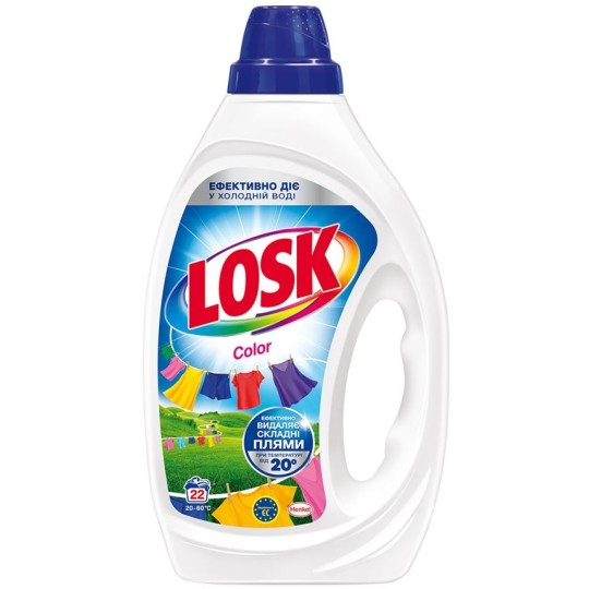 Гель для стирки Losk Color 990 мл