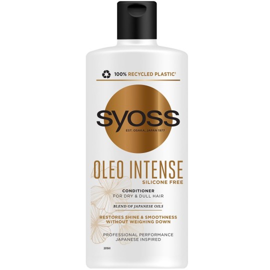 Кондиціонер Syoss Oleo Intense Conditioner для сухого та тьмяного волосся 440 мл