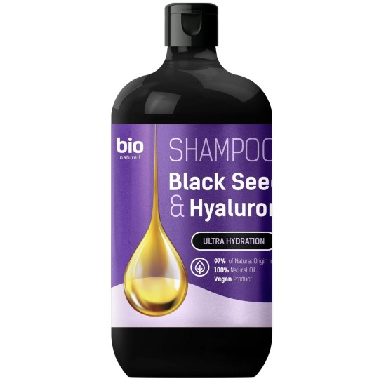 Шампунь Bio Naturell Black Seed Oil Hyaluronic Acid 946 мл