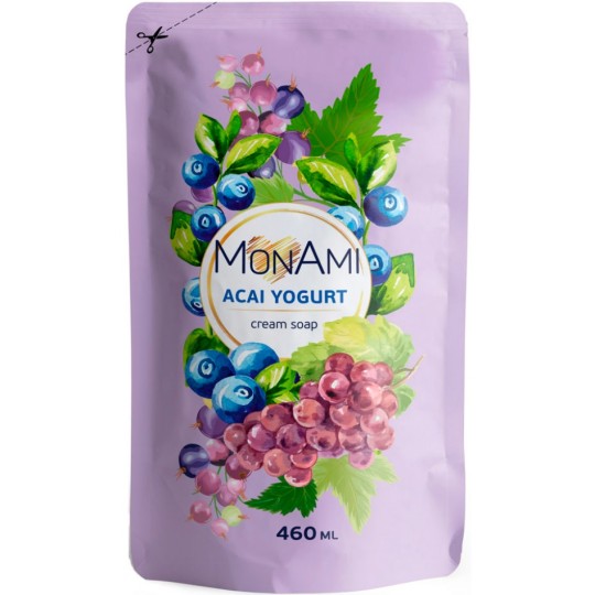 Мило рідке Mon Ami Acai yogurt 460 мл