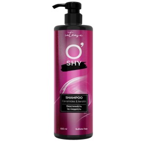 Шампунь O'Shy Intense Ceramides Keratin Shampoo 500 мл