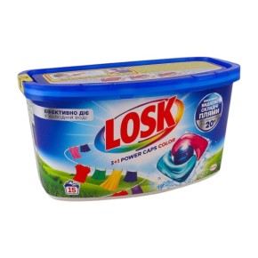 Капсулы для стирки Losk Color 15 штук