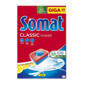 Таблетки для посудомийної машини Somat Classic 95 штук