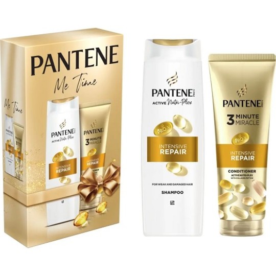 Подарунковий набір Pantene Інтенсивне відновлення Шампунь 400 мл + Бальзам-ополіскувач 220 мл