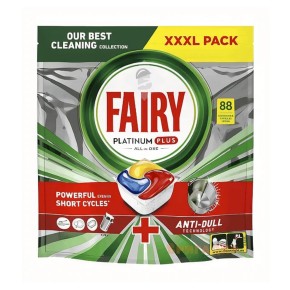 Таблетки для мытья посуды в посудомоечной машине Fairy Platinum плюс Все в 1 Лимон 71 таблетка