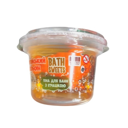 Піна для ванни Аква Шайн Bath Sweets з сюрпризом 120 г