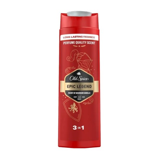 Шампунь-гель для душа Old Spice Эпик Ледженд 3в1 400 мл