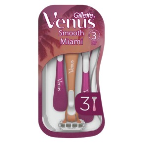 Бритвы одноразовые Gillette Venus Miami Vibes 3 штуки