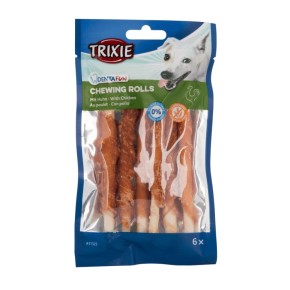 Ласощі для собак Trixie Denta Fun для чищення зубів 70 г 12 см 6 штук (31325)