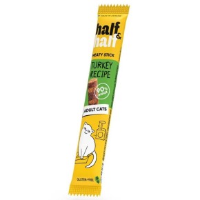 Ласощі для котів Half&Half м'ясна паличка з індичкою 5 г