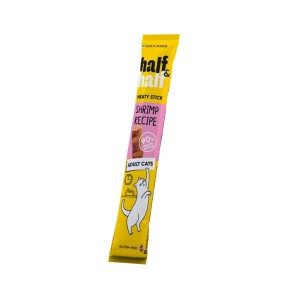 Ласощі для котів Half&Half м'ясна паличка з креветкою 5 г