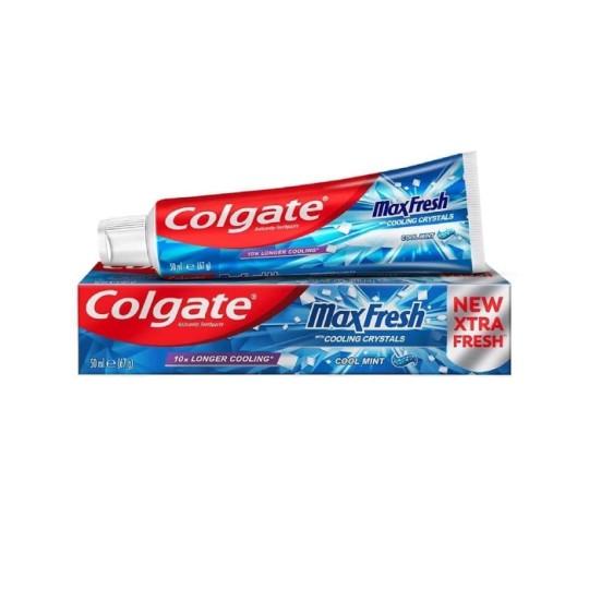 Зубна паста Colgate Макс Фреш Освіжаючі кристали 50 мл