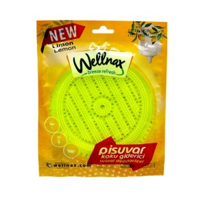 Освіжувач-решітка для пісуарів Wellnax Лимон 50 г (50719958)