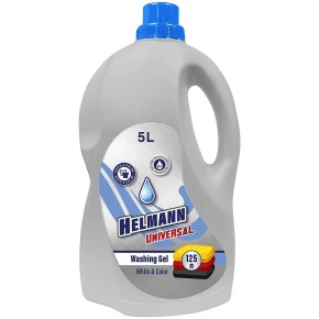 Гель для прання Helmann Universal для білих та кольорових речей 5 л