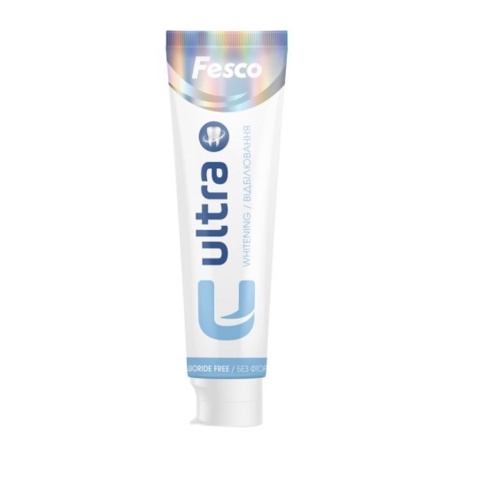Зубна паста Fesco Ultra Whitening 100 мл
