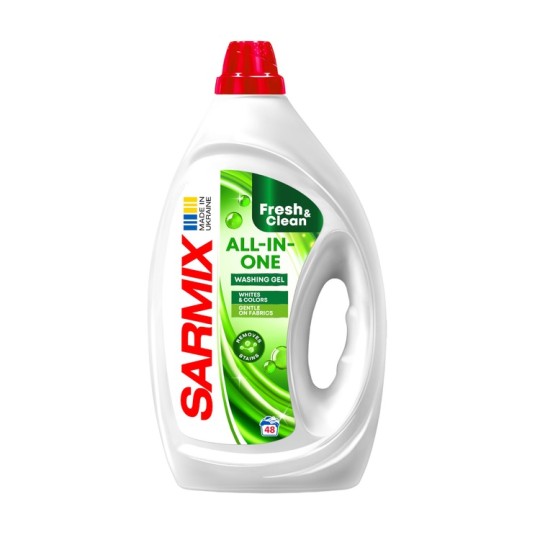 Гель для прання Sarmix All-In-One 1.9 л