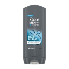 Гель для душу Dove Men+Care Чистота та конфорт 400 мл