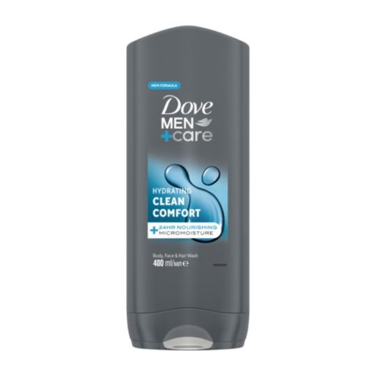 Гель для душу Dove Men+Care Чистота та конфорт 400 мл
