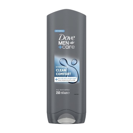 Гель для душу Dove Men+Care Чистота та конфорт 250 мл